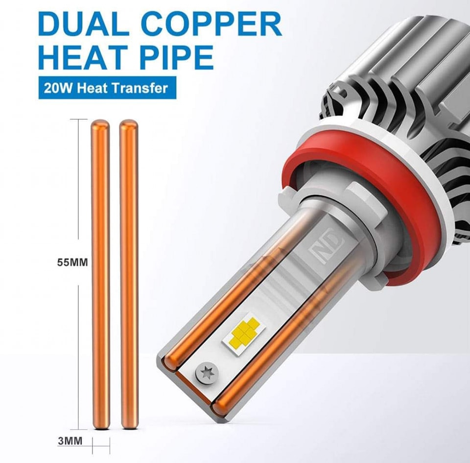 NAOEVO NR 110 W / 2 Bulb (مقاس H7)