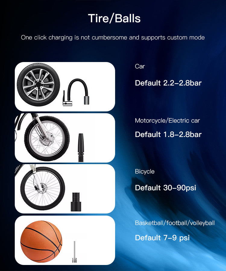 YESIDO Air Pump Wireless 4000MAH