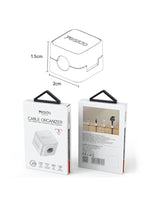 YESIDO C216 Mini Magnetic Cable Organizer Clips – 4 Pieces