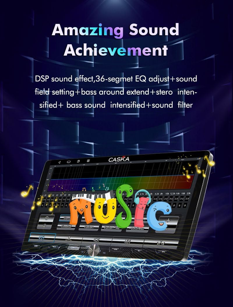 CASKA C660 Car Multimedia System with Octa-Core Processor
