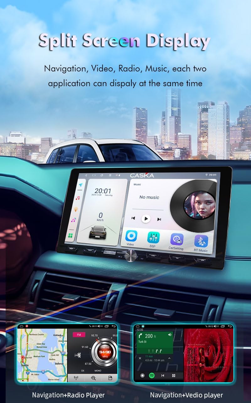 CASKA C660 Car Multimedia System with Octa-Core Processor