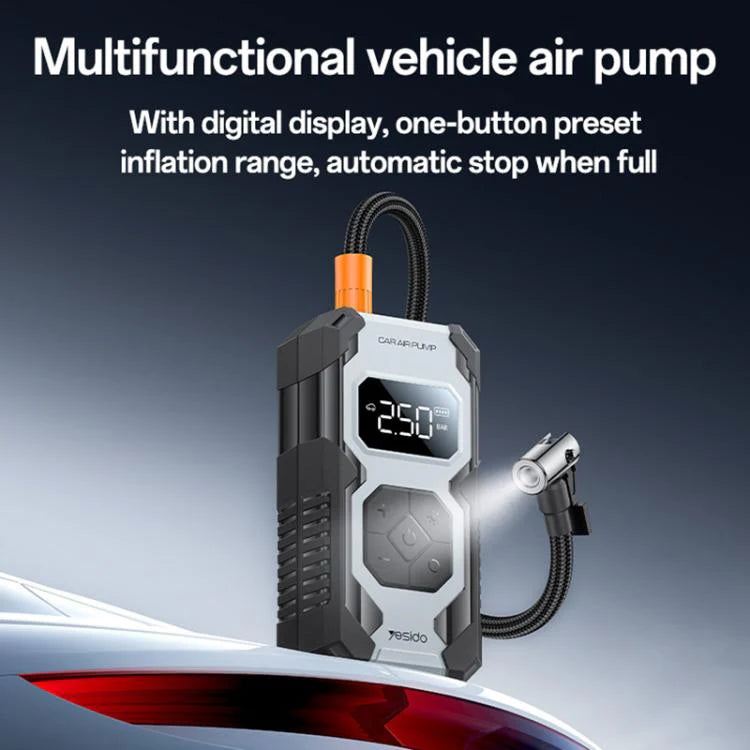 YESIDO Air Pump Wireless 7800mAh