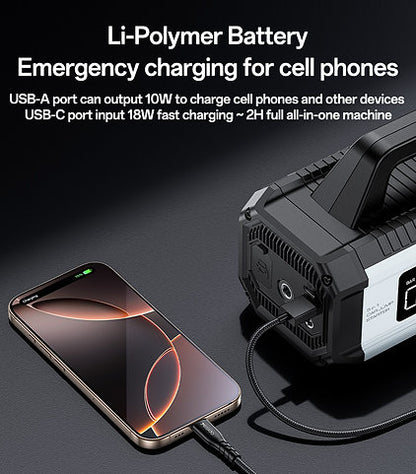 yesido 5 in 1 Car Jump Starter 150PSI Tire Inflator Pump 10000mAh Power Bank