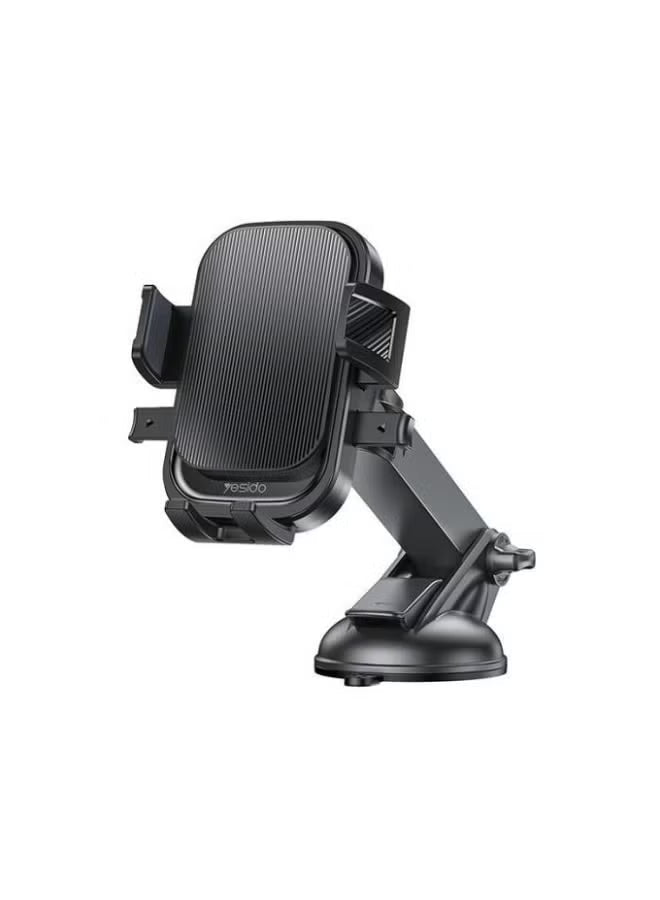 YESIDO C267 Auto-Clamping Car Phone Holder – 360° Rotation